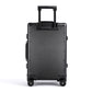 Msnaile 24-Inch Carbon Fiber Luggage, Real Carbon Fiber Suitcase for Travel, Lightweight Luxury Checked Suitcase with 360° Silent Spinner Wheels, Anti-Scratch Premium Travel Bag