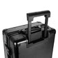 Msnaile 24-Inch Carbon Fiber Luggage, Real Carbon Fiber Suitcase for Travel, Lightweight Luxury Checked Suitcase with 360° Silent Spinner Wheels, Anti-Scratch Premium Travel Bag