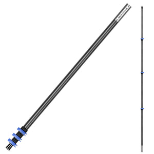 Carbon Fiber 16FT Adjustable Telescopic Pool Pole with Quick-Release Lock - Compatible with Skimmer Nets, Brushes & Vacuums