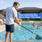 Carbon Fiber Pool Pole, 16FT Heavy Duty Telescopic Pool Pole, Universal Extension Pole for Nets, Skimmers