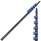 3-30 ft Carbon Fiber Long Telescoping Extension Pole Multi-Purpose Extendable Pole with Universal Twist-on Metal Tip gutter cleaning tools