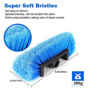 4.7-24FT Carbon Fiber Car Wash Brush Kit - Ultra Soft Bristle