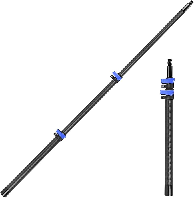 Msnaile Carbon Fiber Extension Pole 4.7-24FT - Telescoping Multi-Use Pole