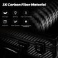 Luxury Watch Case for Men, Carbon Fiber Hard Watch Box with Plush Interior, Single Storage Watch Organizer, Luxury Gift Box for Collectors