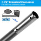 Carbon Fiber 16FT Adjustable Telescopic Pool Pole with Quick-Release Lock - Compatible with Skimmer Nets, Brushes & Vacuums