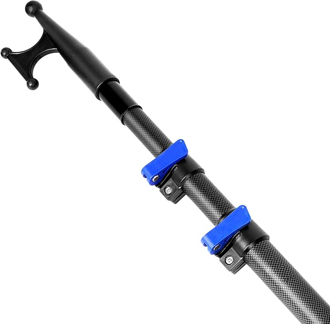 Msnaile Carbon Fiber Telescoping Boat Hook 3.5-12FT - Lightweight Sturdy