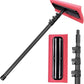 Scratch-Free carbon fiber Car Snow Brush & Ice Scraper | 3.5-12ft Pole.| Premium Snow Removal and Car Cleaner Kit |Perfect for SUV/Truck/Car Windshield, Windows, Roof