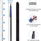 Msnaile Carbon Fiber Extension Pole 12-30FT - Telescoping Multi-Use Pole
