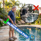 Carbon Fiber Pool Pole, 16FT Heavy Duty Telescopic Pool Pole, Universal Extension Pole for Nets, Skimmers