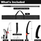 Lightweight Carbon Fiber Manual Pole Saw for Tree Trimming | 100% carbon fiber pole, sturdy locking joints prevent wobble, sharp steel blade and scissors, safely for tall tree branches