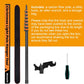4.7-30 FT Carbon Fiber Christmas Light Pole Hanger Tool with Hook