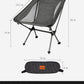 Msnaile Ultralight Carbon Fiber Camping Chair Weighs only 1.5 lbs (100% Space-Grade Carbon Fiber)- Portable for Hiking/Backpacking,Spring Lock Chair