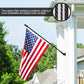 6FT 3K Carbon Fiber Flag Pole - Tangle Free Black Rust/Wind Resistant (No Bracket)