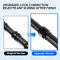 Telescopic Tarp Poles, Canopy Adjustable Carbon Fiber Poles Set of 2, Portable & Lightweight Tent Tarps for Awning, Camping, Hiking 118"