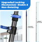 Carbon Fiber Telescopic Pole 4.7-24FT, Multi-Purpose Extendable Pole for Cleaning, Painting, Dusting, Lightweight Extension Pole - Upgraded Anti-Rotation Lock