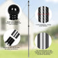 6FT 3K Carbon Fiber Flag Pole - Tangle Free Black Rust/Wind Resistant (No Bracket)