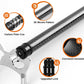 3K Carbon Fiber Retractable Pool Bridge Stick with Removable Metal Bridge Heads, Professional Snooker Cue Rest with Storage Bag, Pool Table Billiards Accessories Birthday Valentine's Day Gift