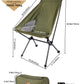 Msnaile Army Green Carbon Fiber Camping Chair – 2.7lbs Ultralight High-Back Folding Chair, 330lbs Capacity Heavy Duty Outdoor Seat for Tactical Camping & Hiking
