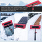 Carbon Fiber Snow Roof Rake 30FT Extendable Roofs Solar Panels Cars