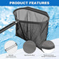 Heavy Duty Pool Net Skimmer - Fine Mesh Leaf Skimmer for All Standard Poles (Pole Not Included)