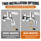 Outdoor Faucet Winterization Air Adapter – Quick-Connect Compressed Air Fitting for Water Pipe Blowout
