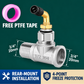 Outdoor Faucet Winterization Air Adapter – Quick-Connect Compressed Air Fitting for Water Pipe Blowout