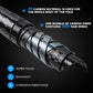 Carbon Fiber Sand Scoop Pole - Rust - Proof Telescopic Beach Metal Detecting Tool
